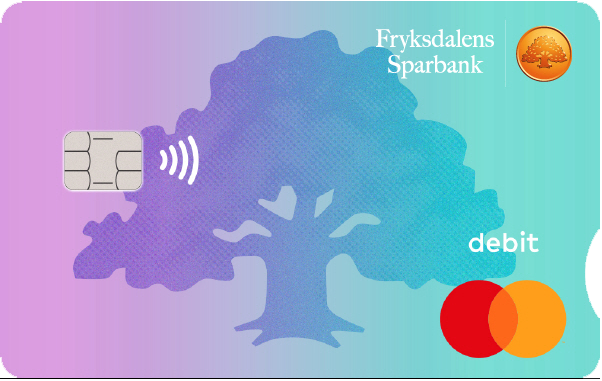 Bankkort Mastercard ung